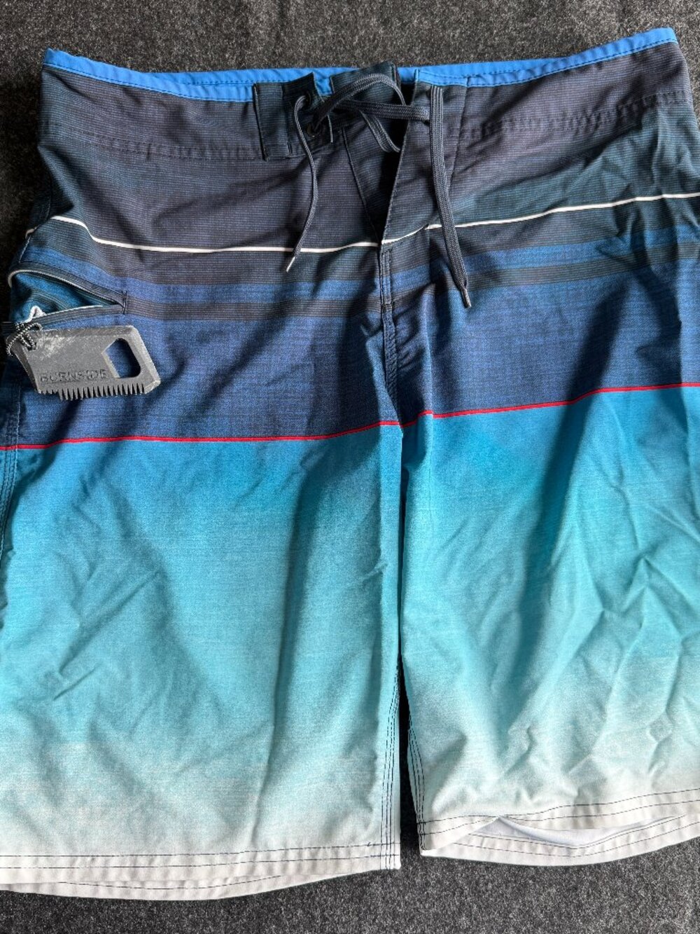 Burnside Ombre Board Shorts 32